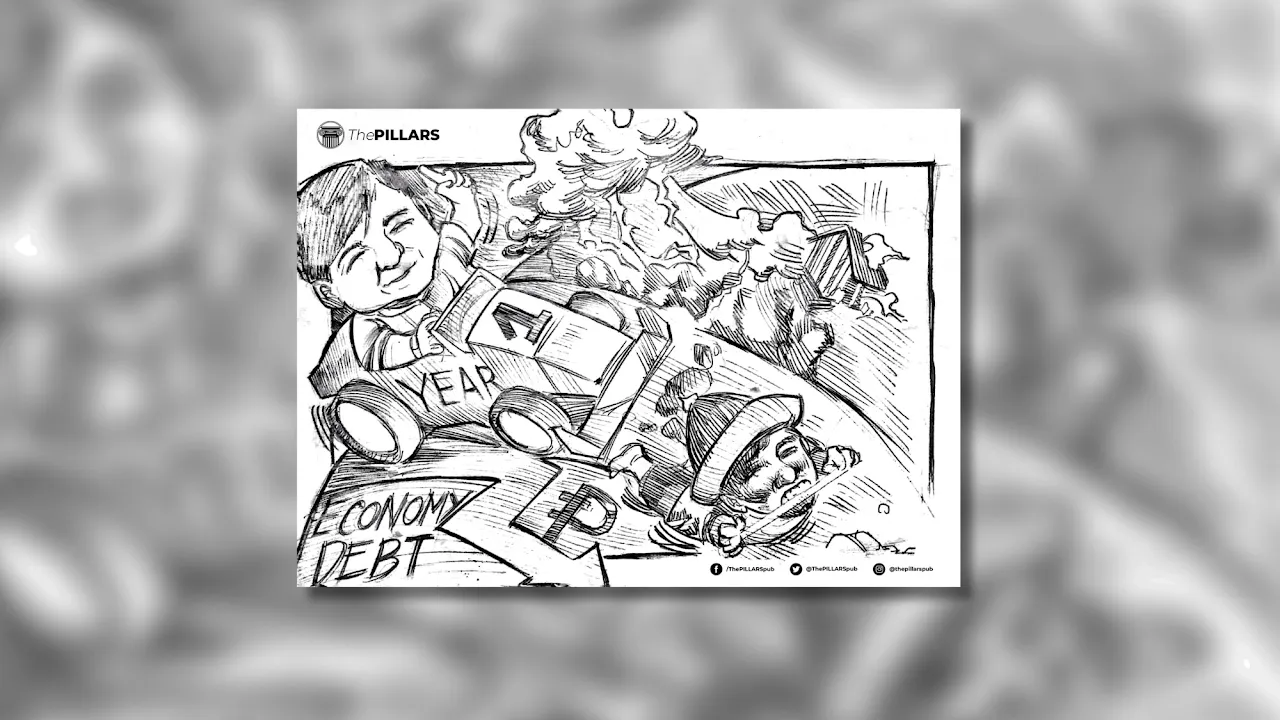 Editorial Cartoon Marcos 1 year